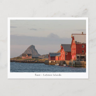 Rost Lofoten Eilanden Briefkaart