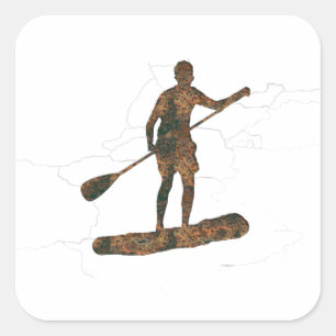 Rost Standup Paddelen Sticker