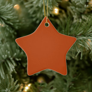 Rost Ster Keramisch Ornament