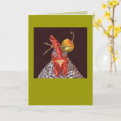 roster met habanero - kaart (Gele Bloem)