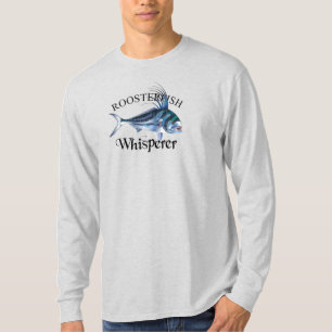 Rostervis Whisperer Licht gekleurde lange hoes T-shirt