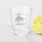 Rostervis Whisperer Light Colour Shot Glas (Achterkant)