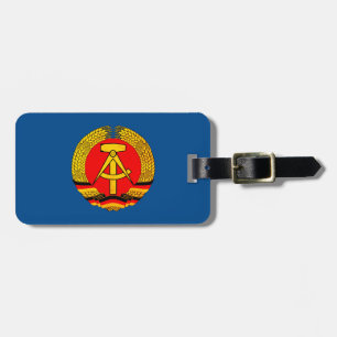 Rostock, DDR, Rostock, Communistisch Oost-Duitslan Bagagelabel
