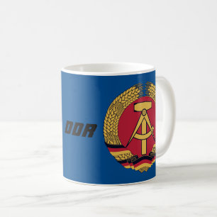 Rostock, DDR, Rostock, Communistisch Oost-Duitslan Koffiemok