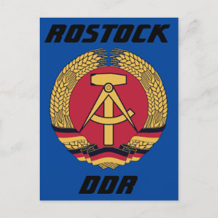Rostock, DDR, Rostock, Socialistisch Oost Duitslan Briefkaart