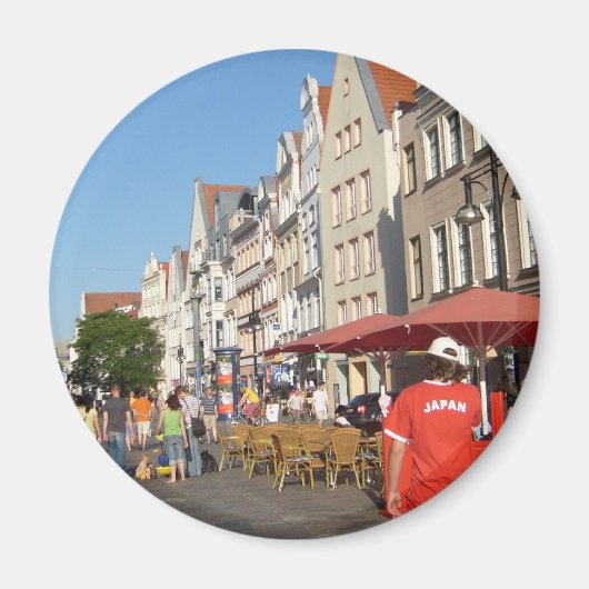 Rostock Duitsland Magneet (Voorkant)