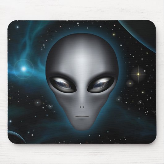 Roswell Alien II (Mousepad) Muismat (Voorkant)