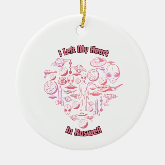 Roswell Alien Ornament (Voorkant)