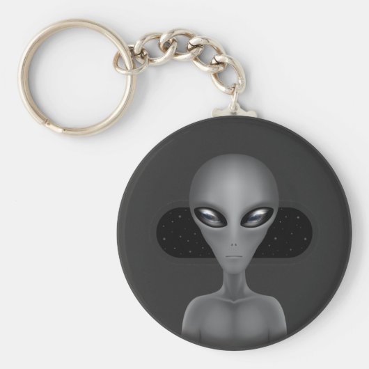 Roswell Alien Sleutelhanger (Voorkant)
