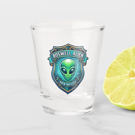 Roswell Alien VS Shot Glas (Voorkant)