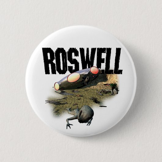 Roswell Button (Voorkant)