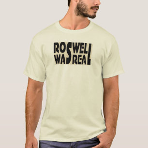 Roswell crash van buitenaards ruimteschip was echt t-shirt
