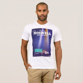 Roswell Extraterrestrial Highway-reisposter T-shirt (Voorkant volledig)