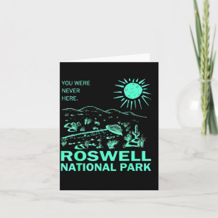 Roswell Nationaal Park New Mexico Kaart