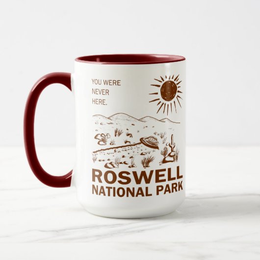 Roswell National Park UFO Flying Saucer Aliens T-S Mok (Links)