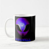 Roswell New Mexico Alien  Koffiemok (Links)