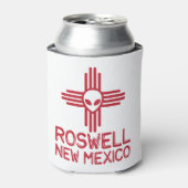 Roswell New Mexico Blikjeskoeler (Blikje Voorkant)