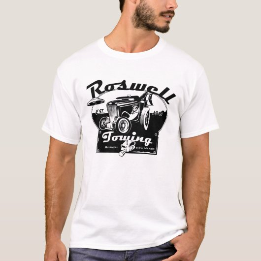 Roswell-sleeping T-shirt (Voorkant)