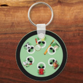 Roswell-sporten Sleutelhanger (Voorkant)