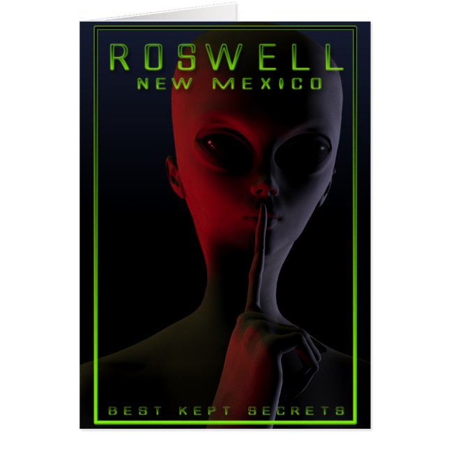 Roswell Travel Poster 2 (Voorkant)