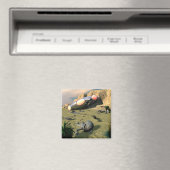 Roswell UFO Crash Magnet Magneet (Insitu (Vaatwasser))