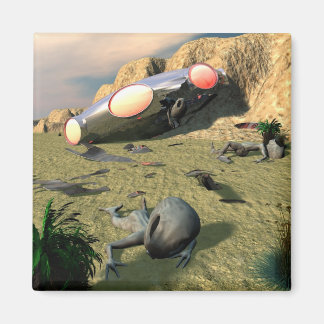 Roswell UFO Crash Magnet Magneet