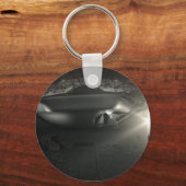 Roswell UFO Hangar Sleutelhanger (Voorkant)