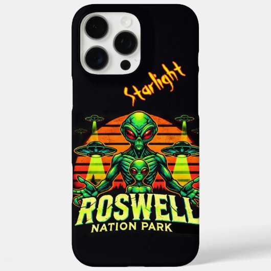Roswell's Cosmic Getaway wacht op je! Case-Mate iPhone Case (Achterkant)