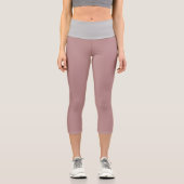 Rosy Brown Capri Leggings (Recto)