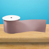 Rosy bruine, vaste kleur lint