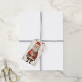 Rosy Cheek Rendier Santa Cadeaulabel (Met Touw)