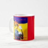 Rosy de Pollinator Koffiemok (Voorkant links)