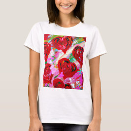 Rosy Hearts T-shirt
