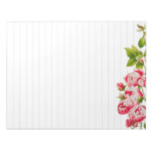 Rosy Overvloed op een groot Notitieblok (Voorkant)