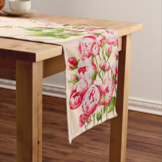 Rosy Overvloed op een Tafelloper