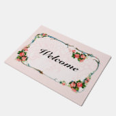  Rosy Roze Welkomstmat Deurmat (Schuin)