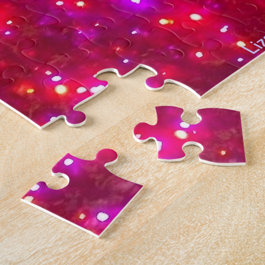 "Rosy Sparkle" Jigzaag Puzzle Legpuzzel (Zijkant)