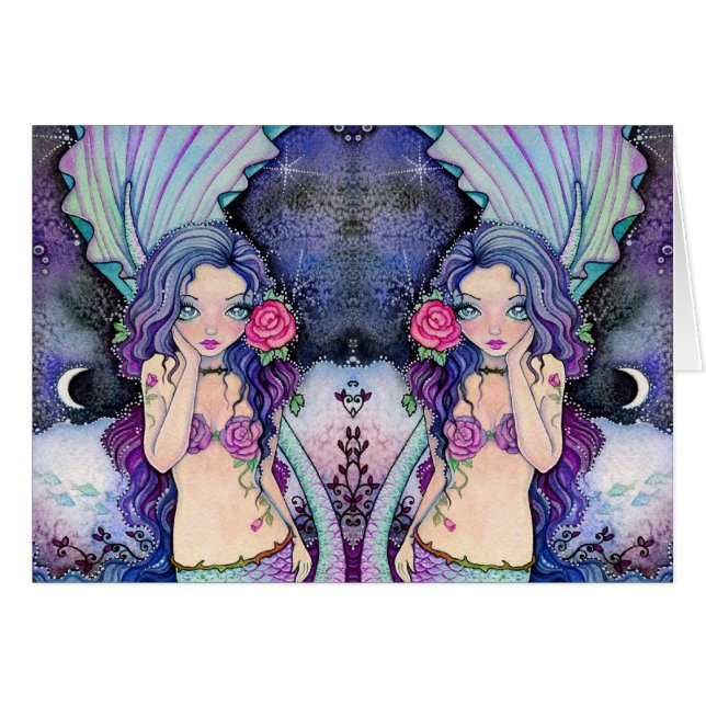 Rosy Twilight - lege kaart (Voorkant Horizontaal)