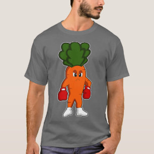 rot als Boxer met Bokshandschoenen T-shirt
