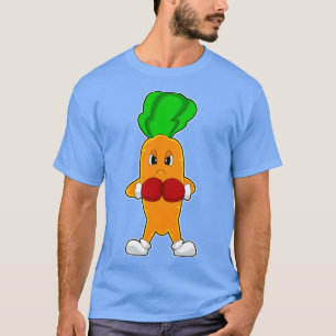 Rot Bokser Bokshandschoenen Boksen T-shirt