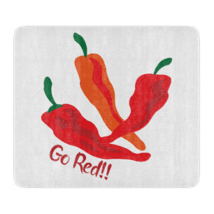 Rot op! Chili Peppers Snijplank