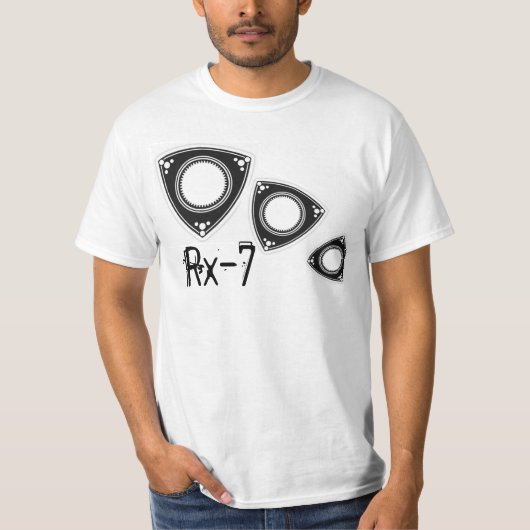 Rotary Mazda Rx-7 shirt (Voorkant)