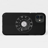 Rotary Phone Dial Case-Mate iPhone Case (Achterkant (horizontaal))