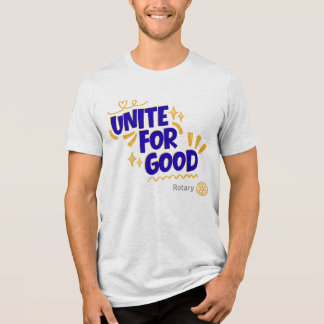 Rotary Verenig Voor Goed Tri-Blend Shirt
