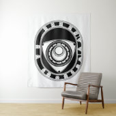 Rotary Wandkleed (In situ)