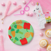 Rotating Vegetables Papier Bord (Feest)