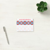 Rote blau mit Adresse Post-it® Notes (Kantoor)