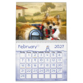 Roteer het poemkalender kalender (Feb 2027)