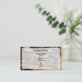 Roteerbaar type visitekaartje (Staand voorkant)