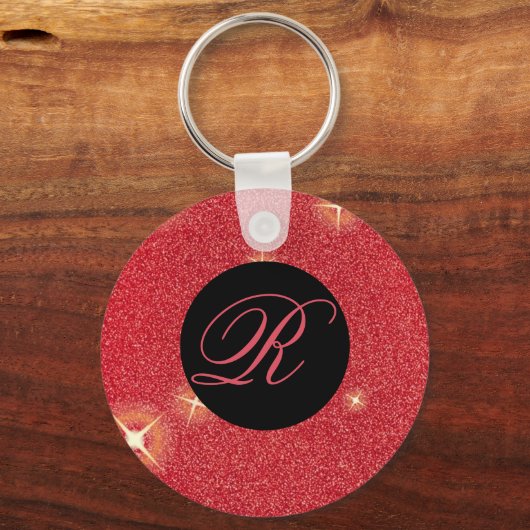 Roter Glanz personalisiert Sleutelhanger (Voorkant)